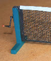 Simple model of a tennis net for use in a promotional project for a sports shoe manufacturer. Size: 75mm tall